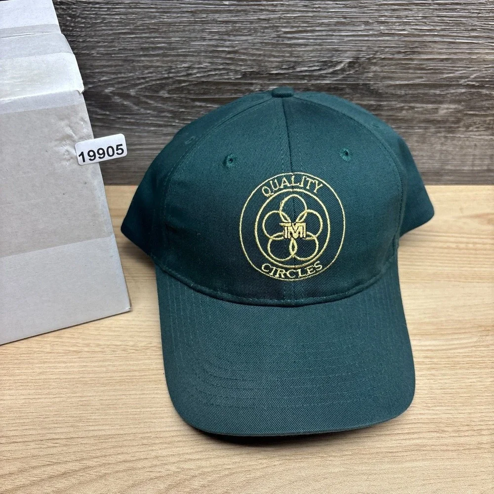 Port and Company Hat Cap Snap Back Green‎ Quality Circles PWT QC Advisor Promo